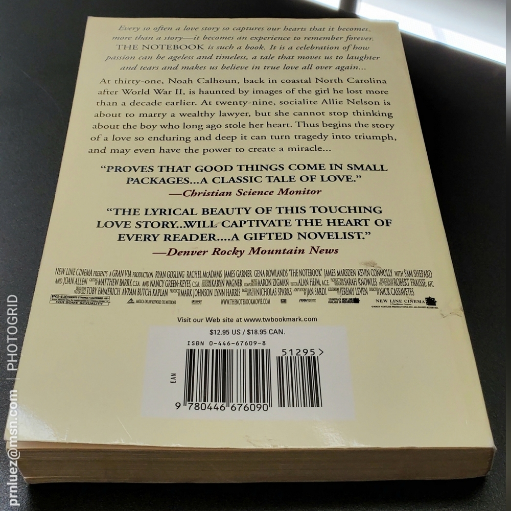 The Notebook Book - Picture 2 of 3